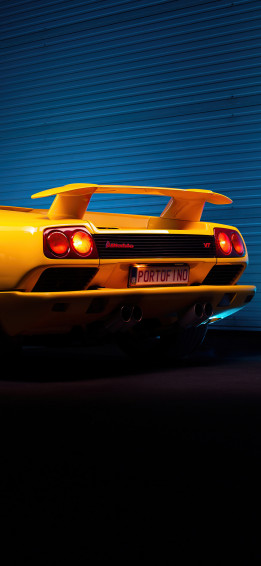 Lamborghini Diablo 5k iPhone Xs X