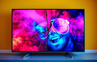 Cracked Tv Screen Prank Wallpaper