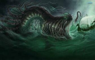 Sea Monster Wallpaper