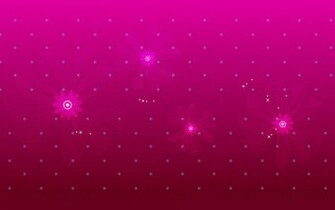 The Wallpaper Pink Flowers All On Light Background
