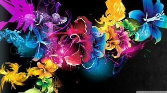 Colorful Flowers Wallpaper