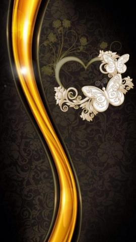 Black Gold Wallpaper By Artist Unknown Bling