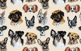 Dog Art Wallpaper