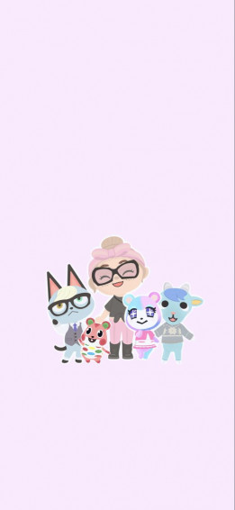 Hand Drawn Animal Crossing Wallpaper