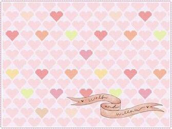 Cross Stitch Hearts Wallpaper Bie Diy Desktop Design