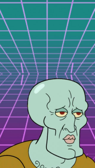 Cute Aesthetic Cartoon Wallpaper