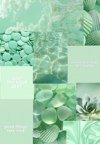 Aesthetic Green Wallpaper