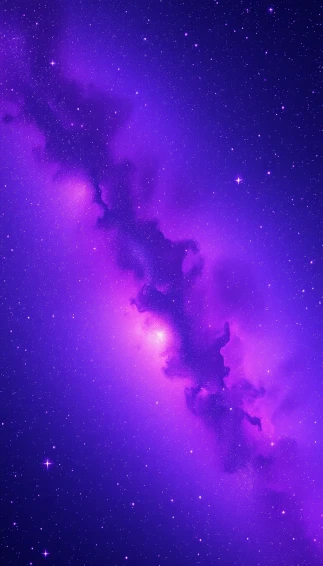 HD Purple Space Wallpaper