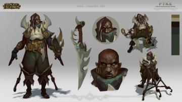 Pyke Concept Wallpaper Fan Arts League Of Legends Lol Stats