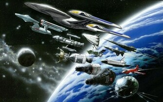 Star Trek Starship Enterprise Spaceship Nasa Shuttle Drawing Stars