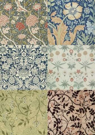 William Morris Wallpaper Friendship Inn