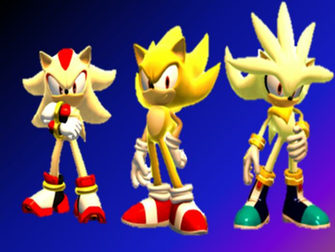 Super Sonic Shadow And Silver Wallpaper By
