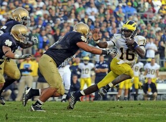 Denard Robinson Vs Notre Dame