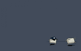 Minimalist Funny Wallpaper Top