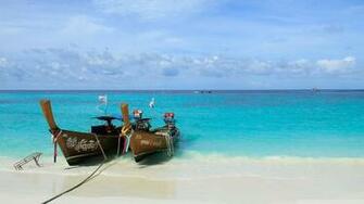 Boats Thailand Time Wallpaper High Quality