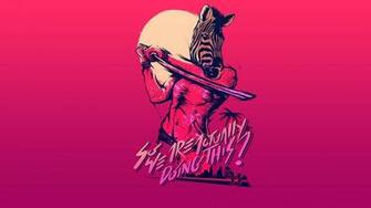 Miami Action Shooter Fighting Hotline Payday Poster Wallpaper