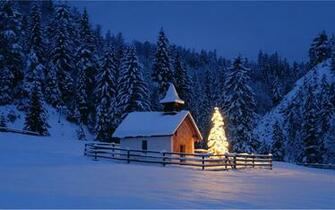 Winter Wallpaper Landscape Meet In