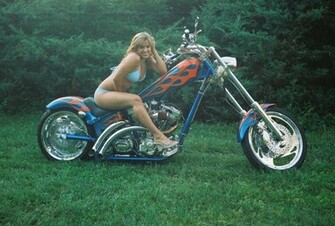 Chopper Custom Moto Wallpaper