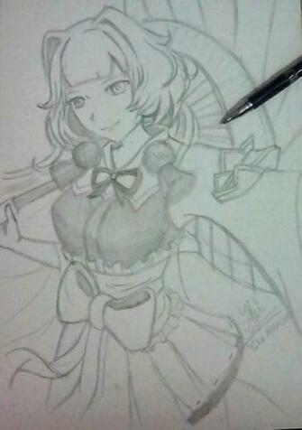 Kagura Mobile Legend I Draw It In Version Anime By Masruchah On