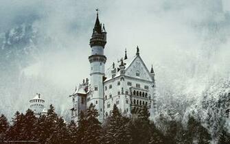 Winter Castle Wallpaper
