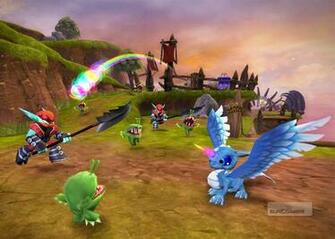 Skylanders Giants Desktop Wallpaper Of Video Game