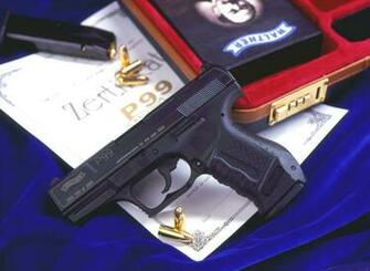 Walther P99 Pistol HD Wallpaper Background Image