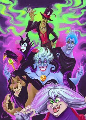 Disney Villains By Nepi