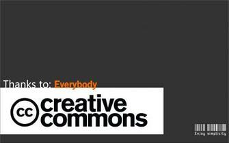 De Creative Commons Wallpaper