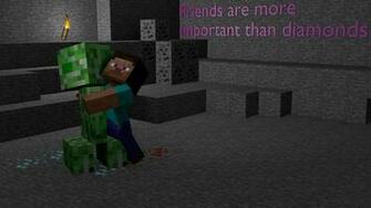 Creeper Minecraft Diamond Wallpaper