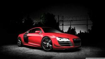 Red Audi R8 Gt 4k HD Desktop Wallpaper For Ultra Tv