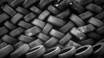 Bunch Of Tires Photo Pattern Image