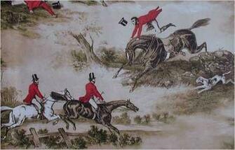 Hunting Scene Wallpaper