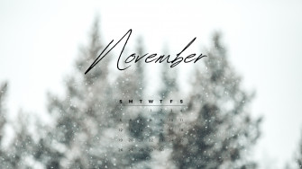 Desktop Background November A Dash Of Kam