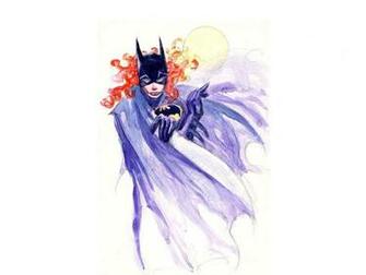 Batgirl Logo Wallpaper Comics