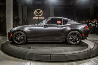 Mazda Mx Rf Debuts In New York With A Power Targa