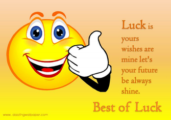 Good Luck Wallpaper