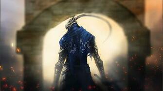 Wallpaper Dark Souls Gates Knight Art 4k Ultra