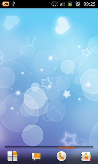 Blue Hearts Live Wallpaper For Your Android Phone