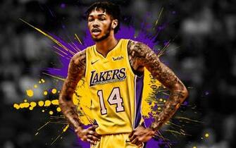 Wallpaper Brandon Ingram American Basketball Player