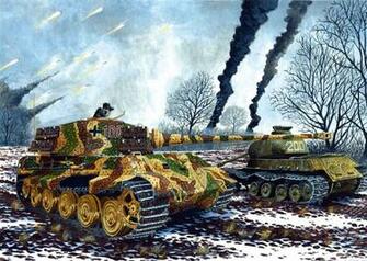 King Tiger Tank Wallpaper By Grzegorz