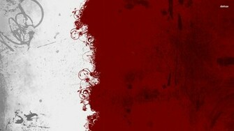Red And White Background Grasscloth Wallpaper