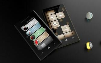 Minimalistic Futuristic Technology Microsoft Smartphones Orbs Windows