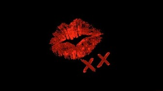 Lips Catwoman Lipstick Batman The Dark Knight Rises Black Background