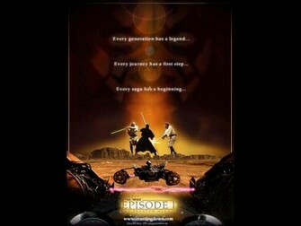 Star Wars Wallpaper Episode1 Poster Jpg X