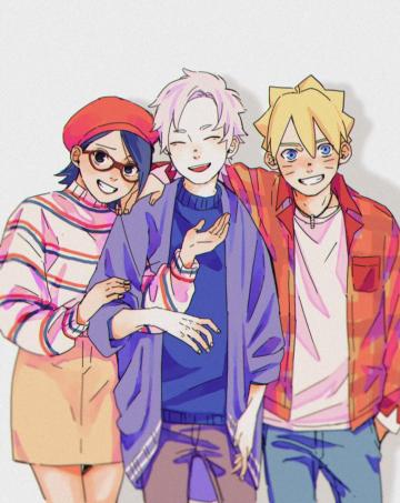 Team Art Boruto Club Wallpaper