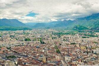 Grenoble Panorama 4k HD Desktop Wallpaper For Ultra Tv
