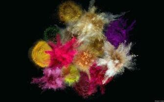 Colorful Projection De Poudre Windows HD Fond D Cran