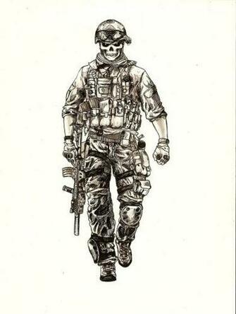 Skull Battlefield Soldier