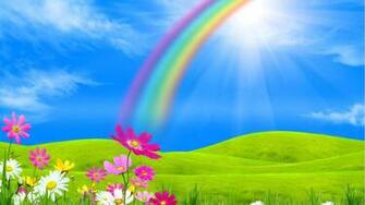 Rainbow Wallpaper Sunshine