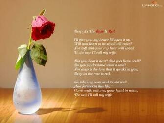 Love You Poem Wallpaper I